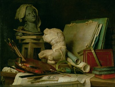 The Attributes of the Arts by Anne Vallayer Coster